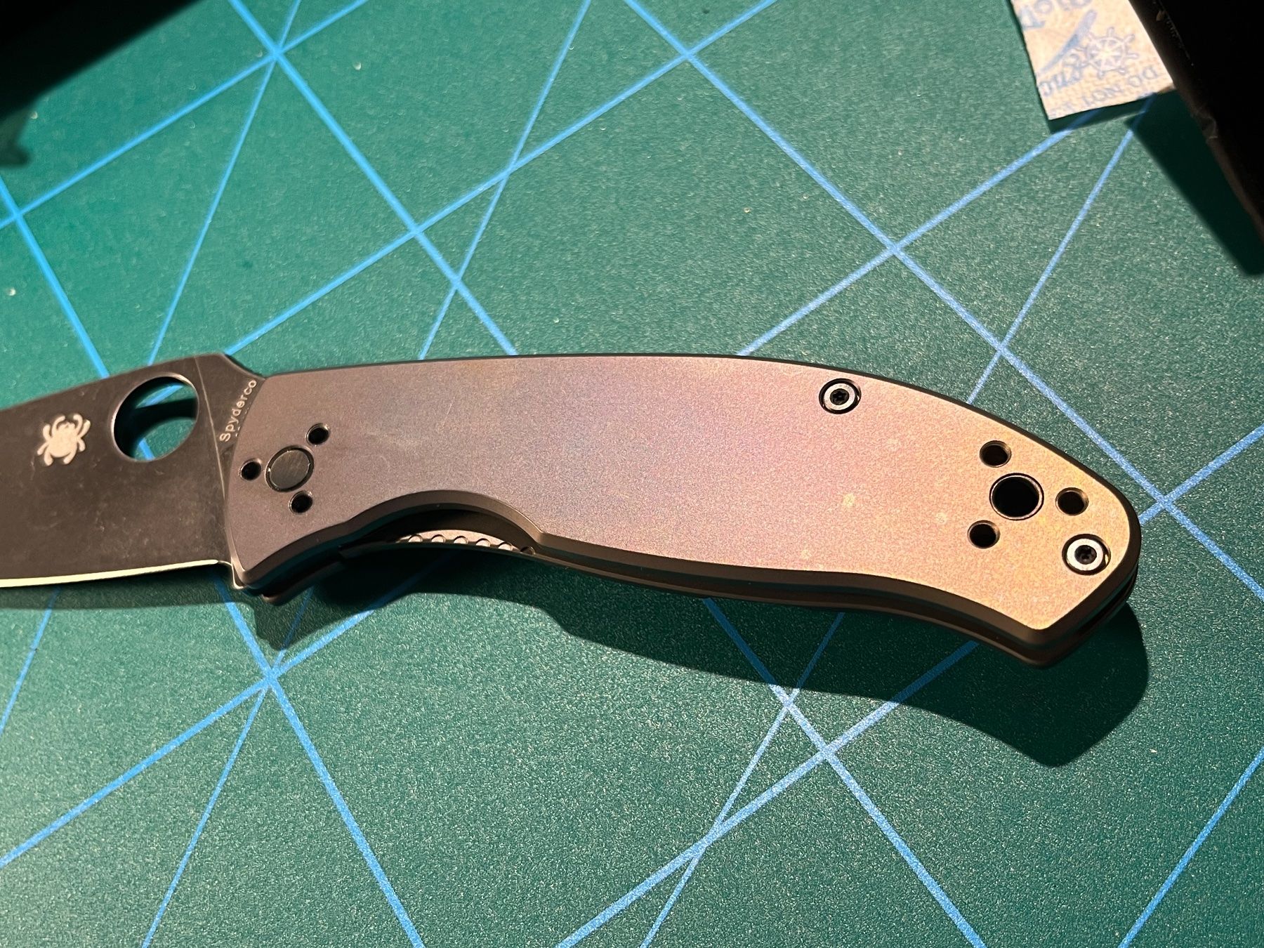 Zubehör: Spyderco Tenacious Mod's by Wilde13.edc Custom Messer Titan – Neu und originalverpackt aus St. Niklaus VS von wildholzmann 2