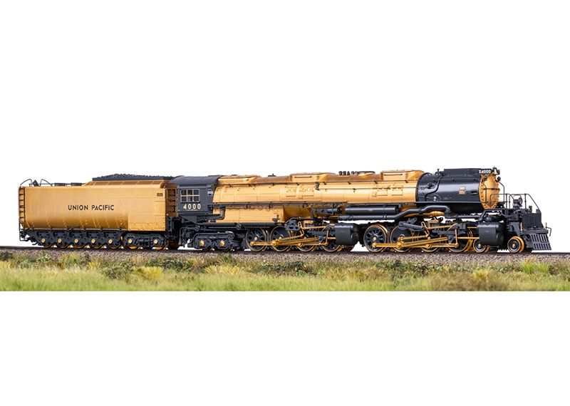Märklin Modellini di ferrovie: Big boy 24 Karat beschichtet – Nuovo e nell'imballaggio originale da Solothurn venduto da Rugeli13 6