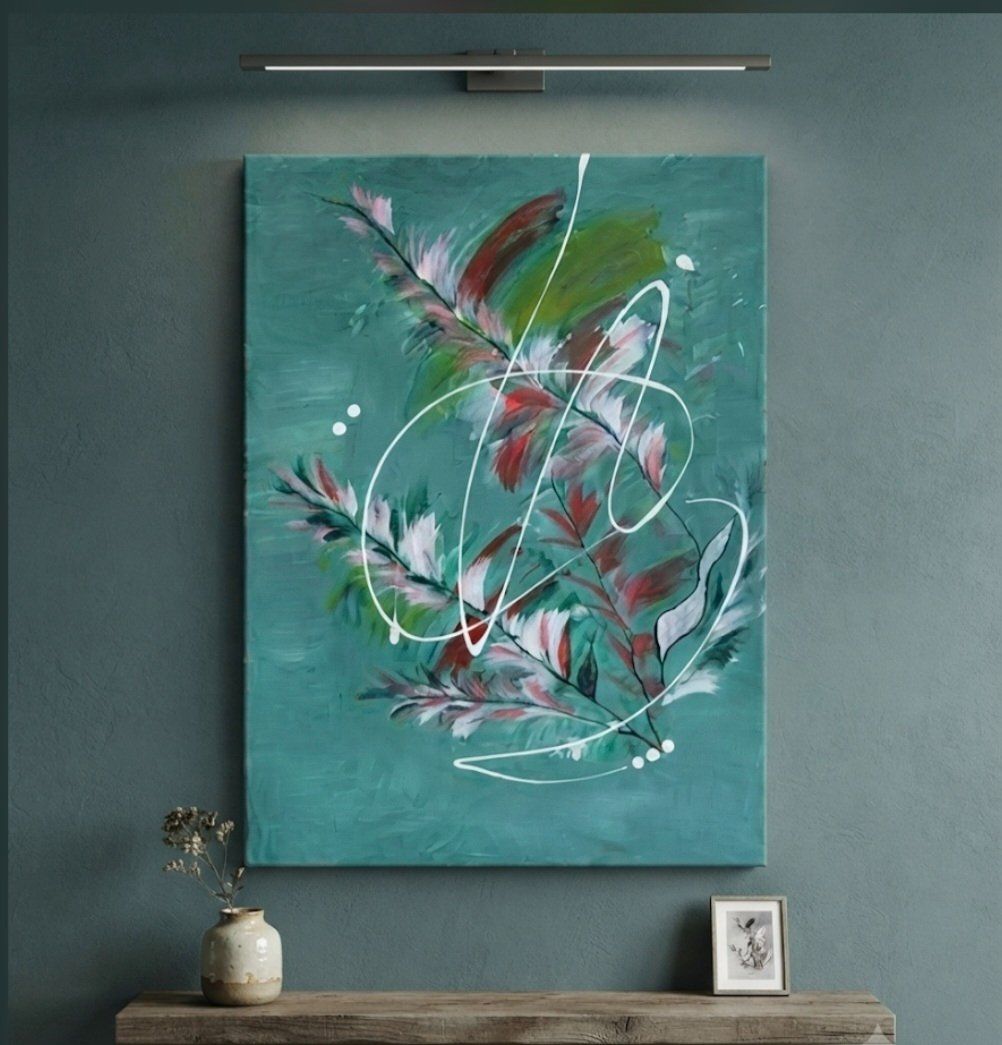 Tableaux: Gemälde " Flora" handmade 50×70 – Neuf (Voir description) à Riehen par Steinbock1970