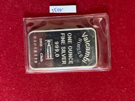 1035 1 Unze 999 Silber Valcambi