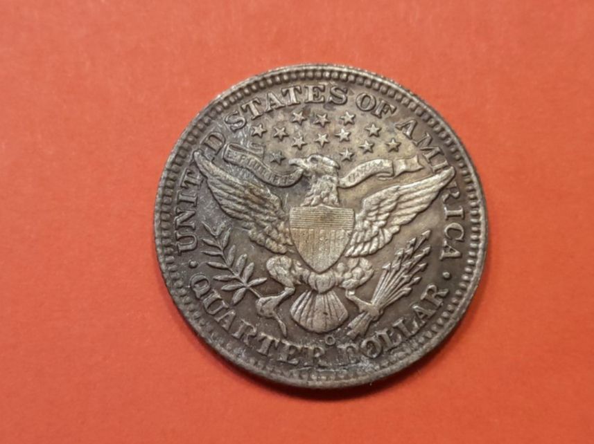 Alle Münzen: 1/4 dollar 1896, USA – Gebraucht aus Aarau von Reto_BA_01 1