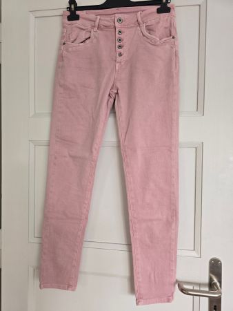 Kleidung: Jeans rosa (M)