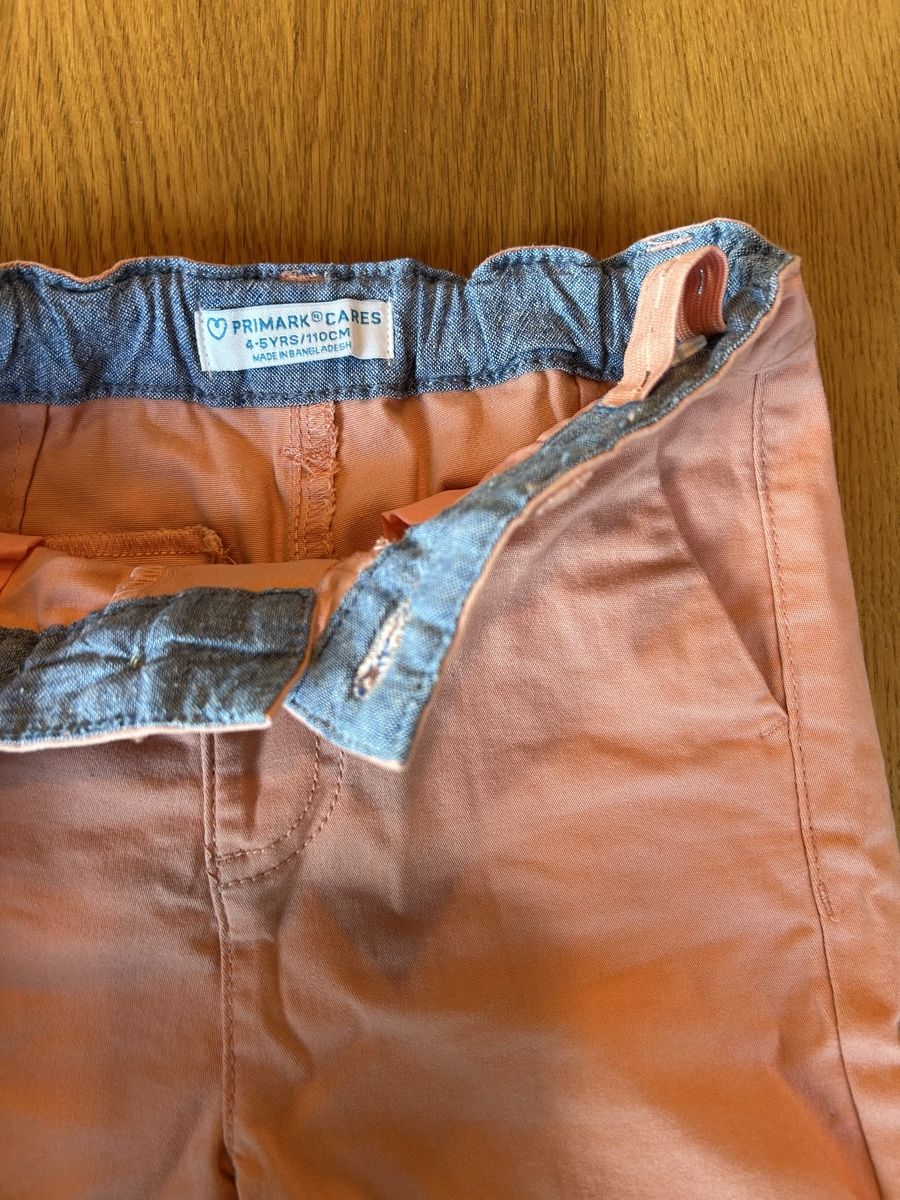 Primark Hosen: Primark Kinder Shorts Gr. 110 Orange – Gebraucht aus Schwarzenbach SG von bienchen22 2