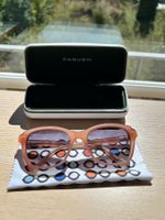 Lunettes de soleil CARVEN roses Seaport + étui et lingette