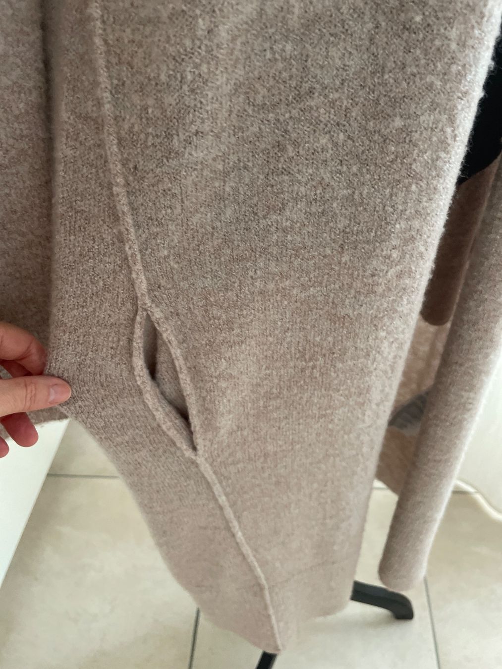 Jacken: Warme Strickjackel, Beige, Gr. 36, Talk About – Gebraucht aus Birsfelden von Nic21 3