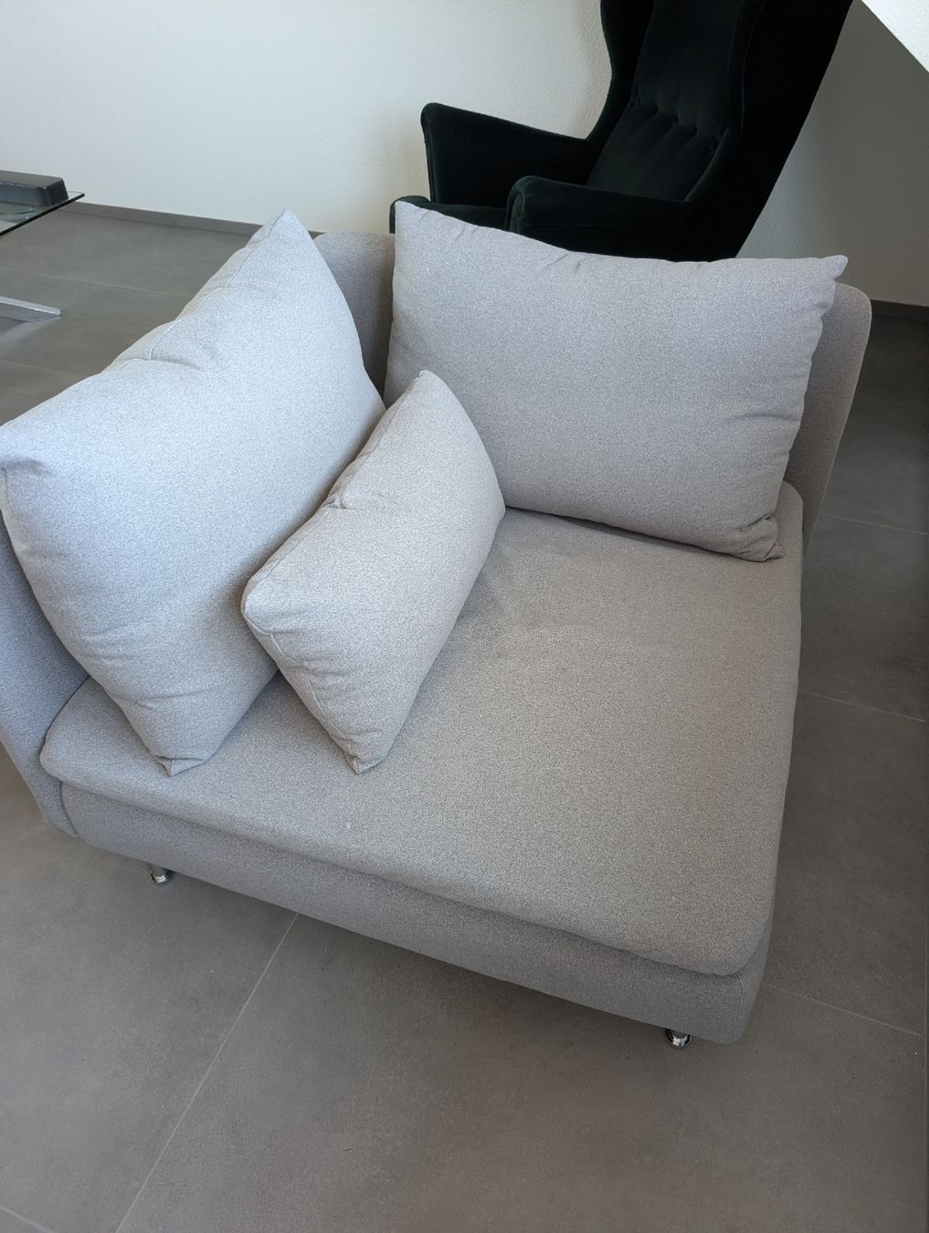 Ikea Divani: Söderhamn Ecksofa mit Kissen – Usato da Schaffhausen venduto da Luchetto_97