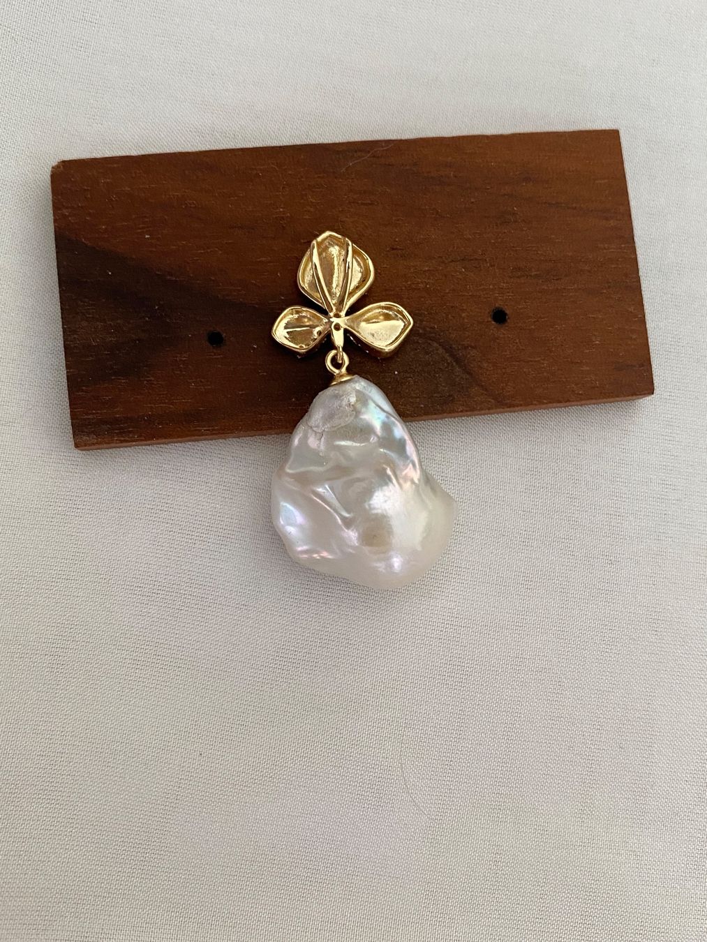 Pendentifs: Barock Süsswasserperlen Anhänger echt – Neuf avec emballage d'origine à Sarnen par Yingsperlen3 1