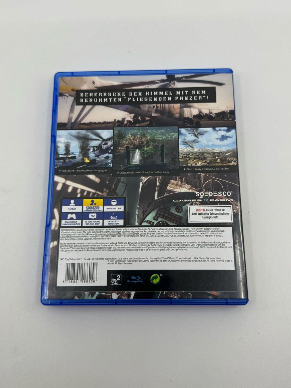 Spiele: Air Missions Hind (PS4) – Gebraucht aus Herisau von Seyashop1 2