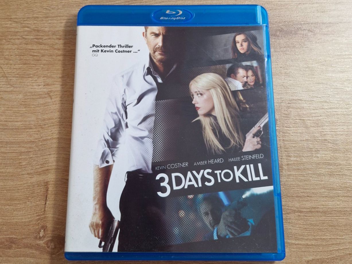 Alle DVDs: 3 Days to Kill (2014) Bluray – Gebraucht aus Pfungen von Whitie