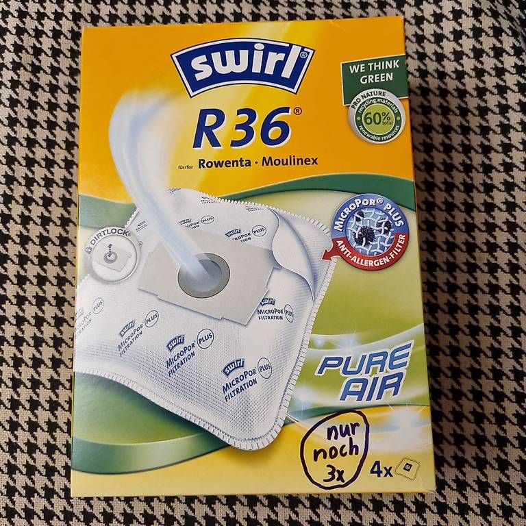 Aspirapolveri & Accessori: Swirl R36 Staubsaugerbeutel – Nuovo e nell'imballaggio originale da Turbenthal venduto da Nichevo