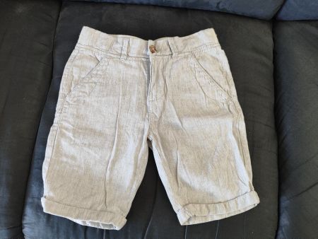 Schöne Leinen Baumwoll Shorts Gr. 128