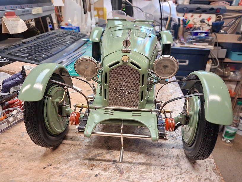 Pocher Modellini d'auto: Alfa-Roméo 8C Pocher 1/8e - Kit monté – Usato da Mézery-près-Donneloye venduto da denzer 3