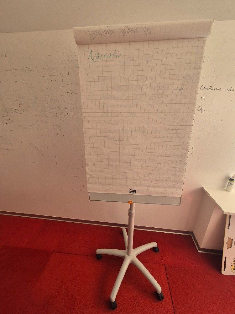 Wandtafeln: Flipchart mit Rollen – Gebraucht aus Feusisberg von Whitefir