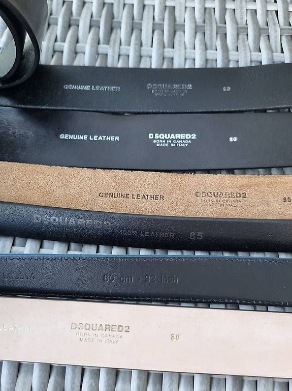 Gürtel: Gürtel Leder Gr. 80 86 Dsquared2 Dolce & Gabbana – Gebraucht aus Hombrechtikon von goe_f996 2
