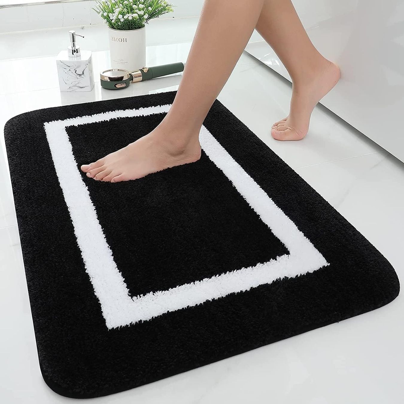 Tappetini fitness: Badezimmerteppich 40 x 60 cm – Nuovo e nell'imballaggio originale da Nuglar venduto da SaleRitter