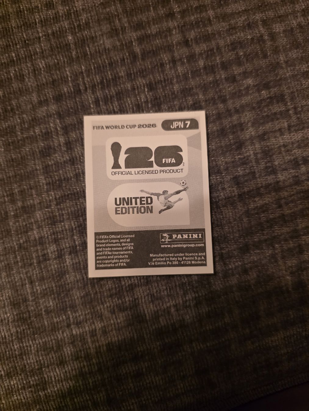Panini Carte collezionabili: Panini WM 2026 JPN 7 Watanabe – Nuovo (secondo la descrizione) da Romanshorn venduto da leeh78 1