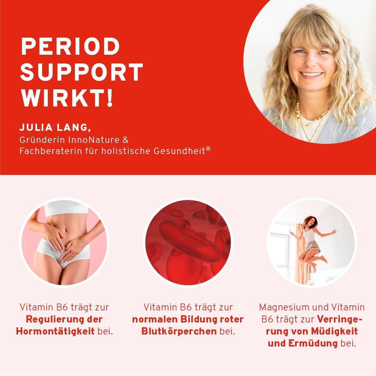 Cibi & Specialità: Period Support Kapseln Magnesium B6 Vegan – Nuovo e nell'imballaggio originale da Suhr venduto da SchnapperCH 2