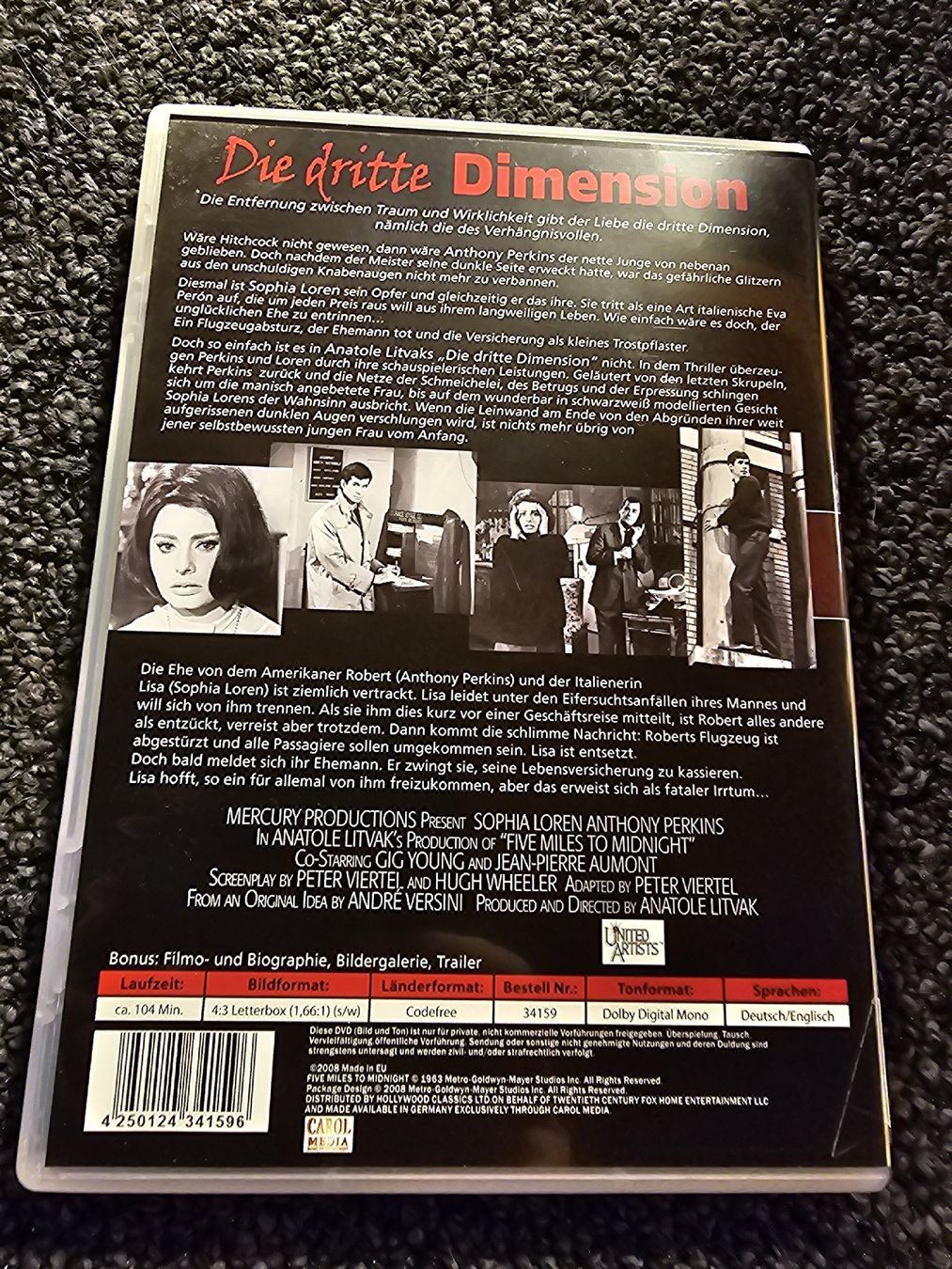 Alle DVDs: Die Dritte Dimension (21502) – Gebraucht aus Ruswil von jan_bxl5 1