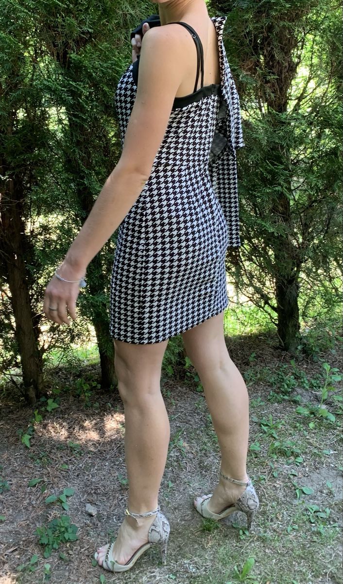 Lotti di vestiti: Completo estivo pied-de-poule, abito e giacca corta chic – Nuovo e nell'imballaggio originale da Gordevio venduto da LanaZimm 5