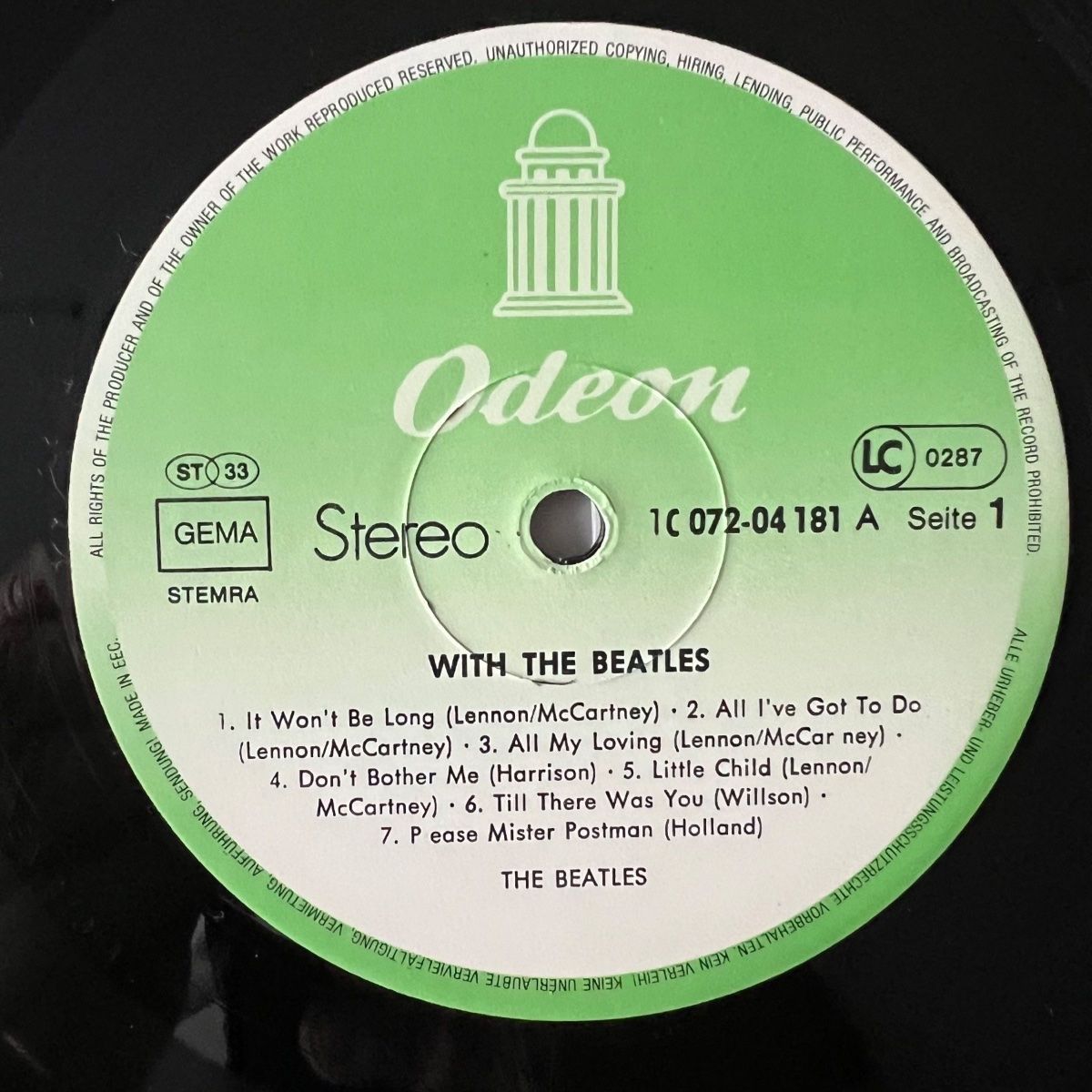 Vinyles: Beatles - With The Beatles / EU-Press. 1981 – D'occasion à Gais par soundcave57 2