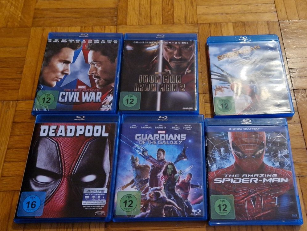 Blu Ray Blu-Ray Marvel Filme Lot | Kaufen Auf Ricardo