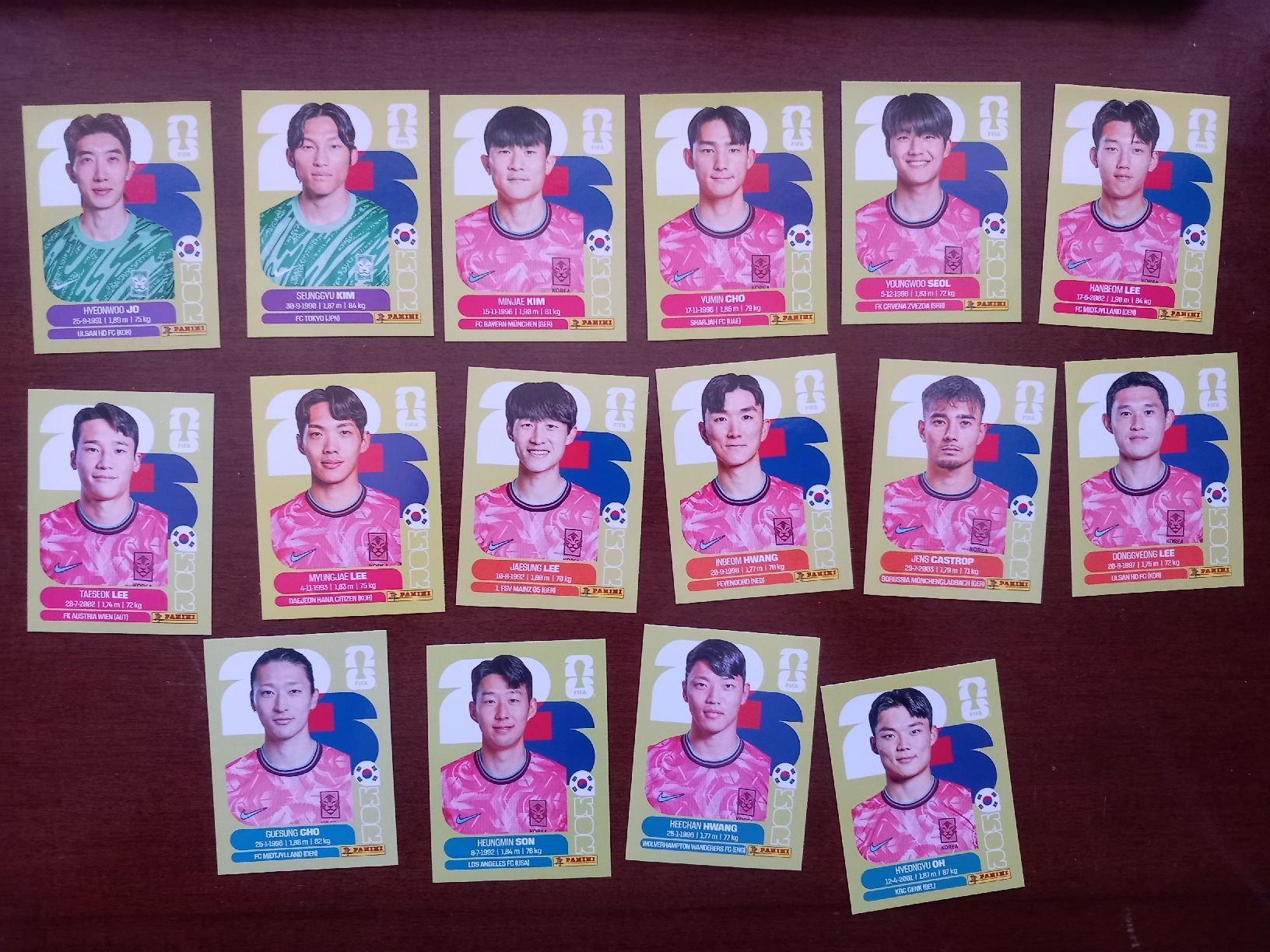 Panini Carte collezionabili: Stickers Panini World Cup 2026 Team KOREA – Usato da Salavaux venduto da Lune_Diurne 1