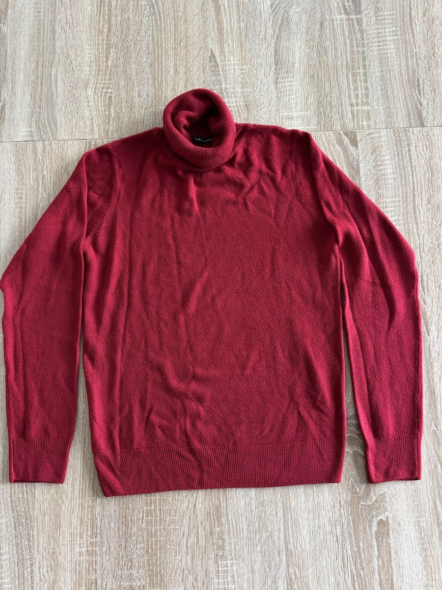 Maglioni & Felpe: Rollkragenpullover Cashmere Gr S/M rot – Usato da Ebikon venduto da Regipe