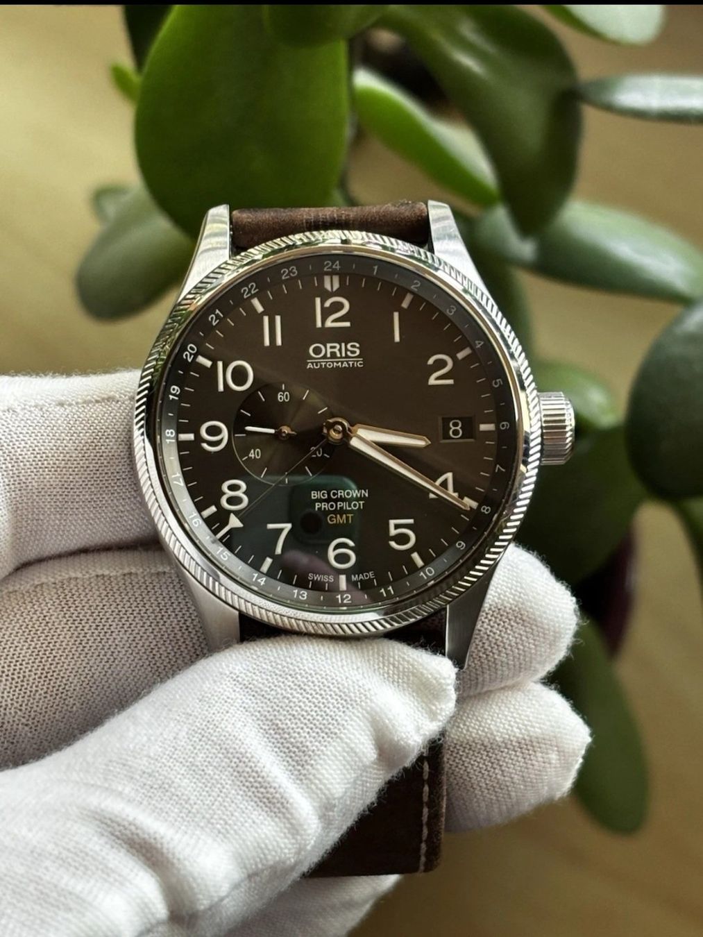 Oris Orologi: Oris Big Crown Propilot GMT Small Second Fullset – Usato da Allschwil venduto da SimauK