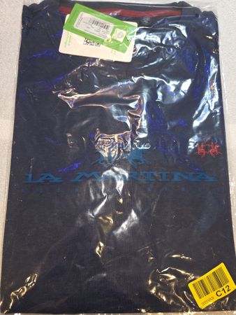 "NEU"La Martina T-Shirt L/S Jersey Grösse XXL dunkelblau neu