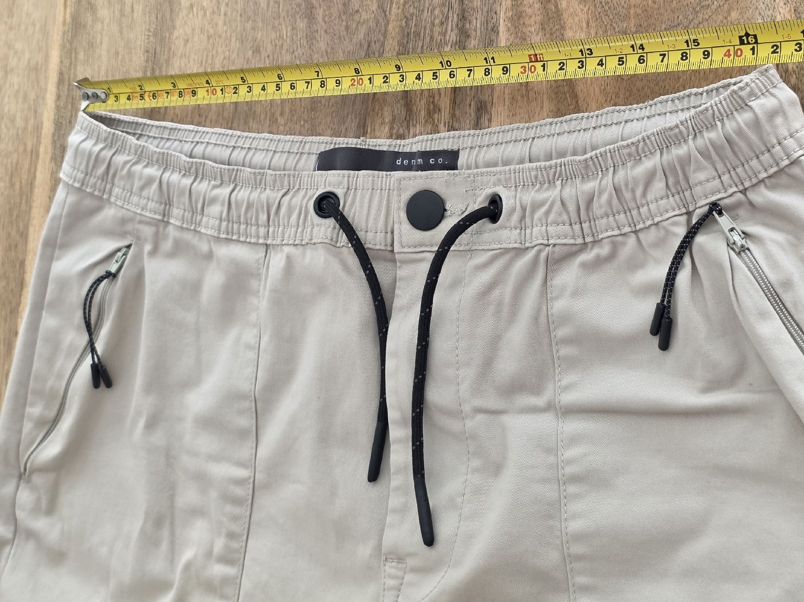 Pantaloni: Denim Co. Jogger Hose Beige Grösse L – Usato da Rheinsulz venduto da Gilea 3