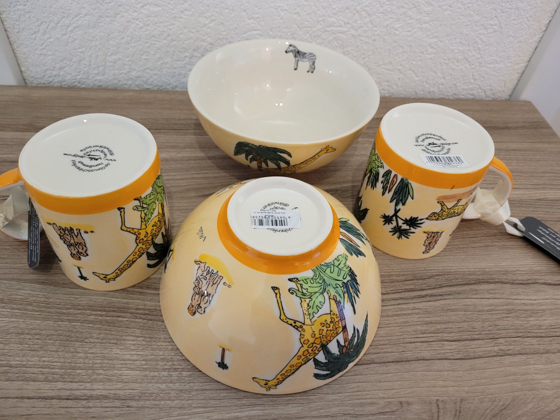 Set di piatti: Service de table Savane, tasses & bols, neuf – Nuovo e nell'imballaggio originale da Yverdon-les-Bains venduto da lalolo64 2