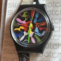 Swatch Damenuhr ungetragen COLORS