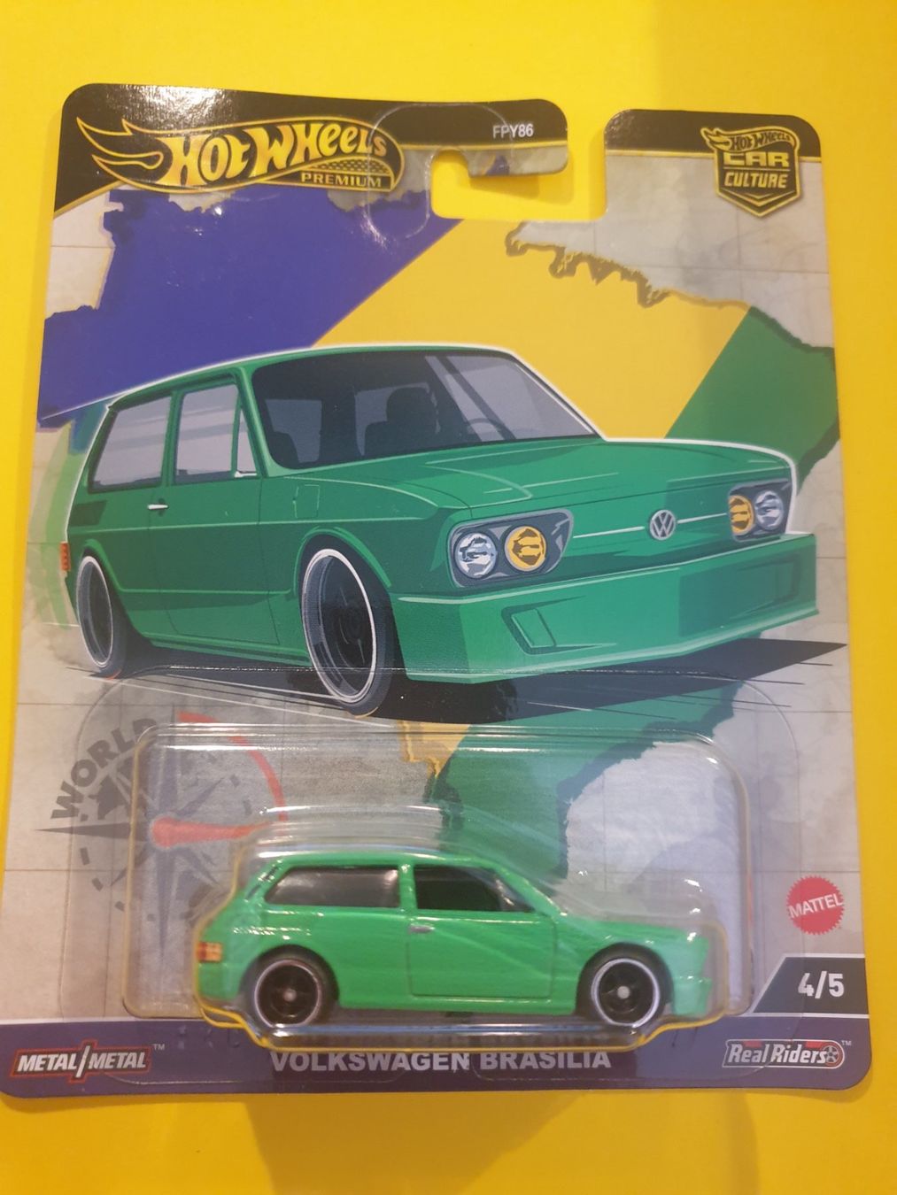 Hot Wheels Modellini d'auto: Hot Wheels VOLKSWAGEN BRASILIA – Nuovo e nell'imballaggio originale da Oftringen venduto da Rotor 1