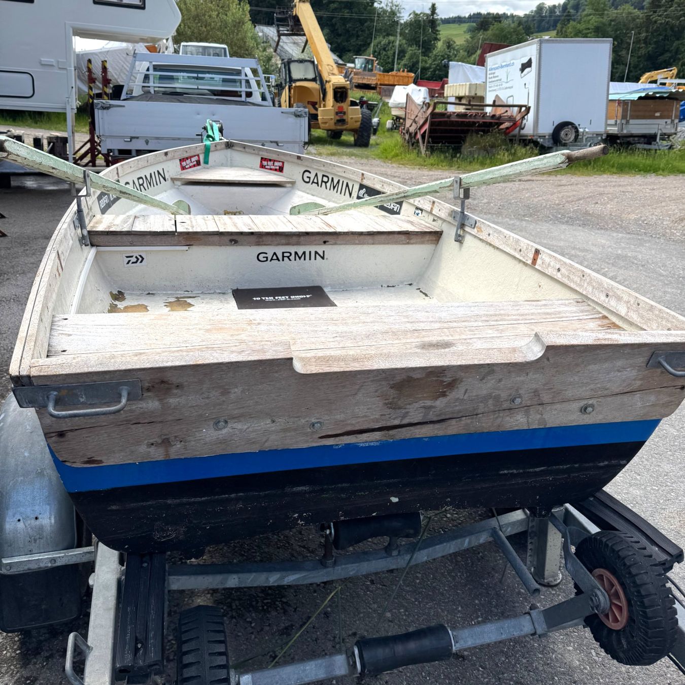 Mändli Barche: Mändli K 405 Ruderboot Fischerboot Kleinboot – Difettoso da St.Gallenkappel venduto da seeunterhalt 3