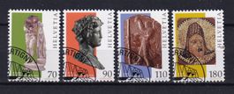 SUISSE 1997 - Oeuvres d'art gallo-romaines. Oblitérés.