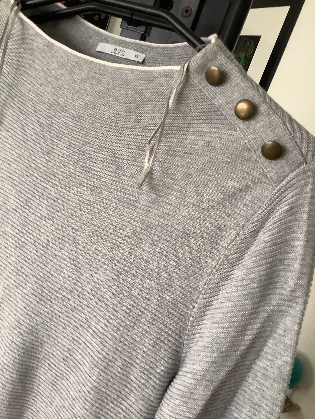 Esprit Kleider: Edc by Esprit Kleid XL grau – Gebraucht aus Oberengstringen von Pepper6 1