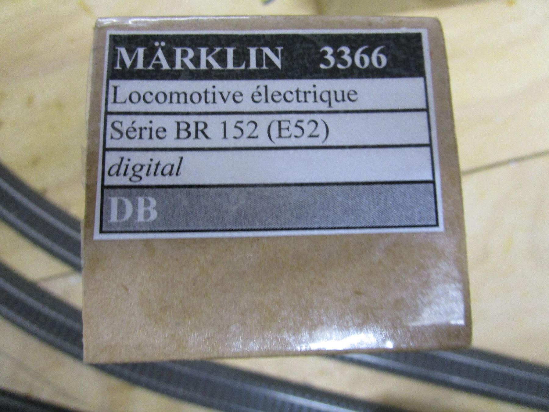 Märklin Modellini di ferrovie: Märklin 3366 DB BR 152 – Usato da Effretikon venduto da dts_yd7x 4