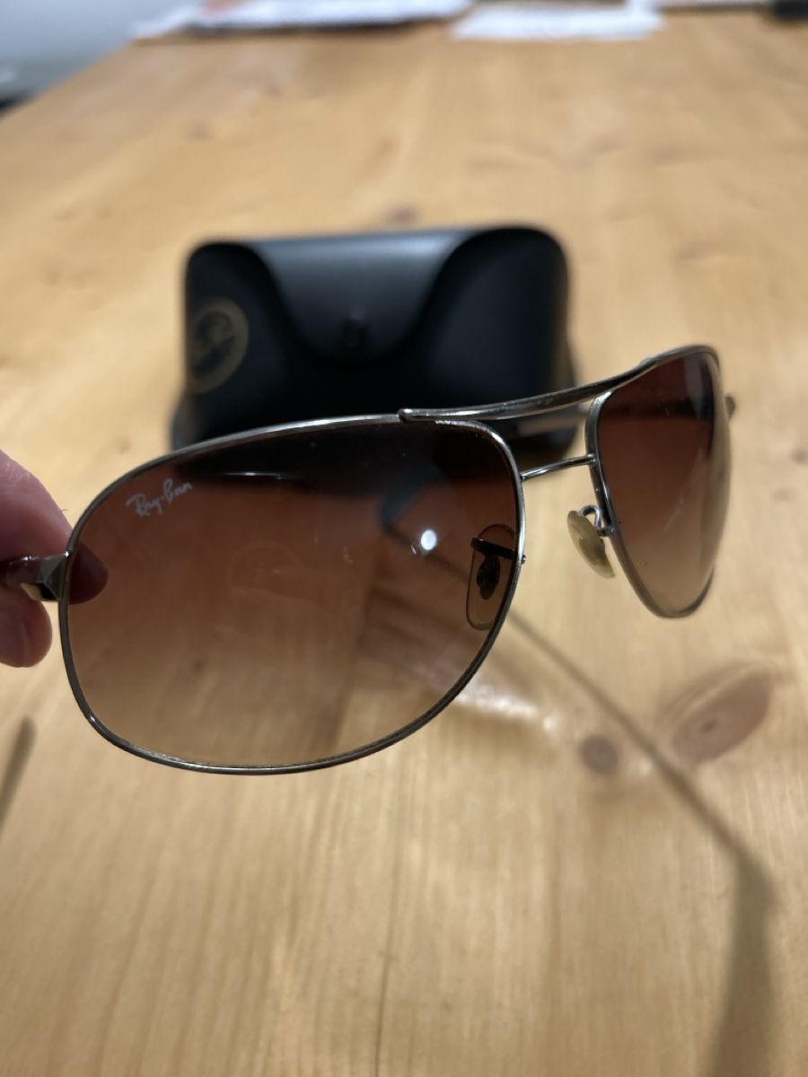 Ray-Ban Brillen & Gläser: Ray Ban Sonnenbrille, Silber  – Neu (gemäss Beschreibung) aus Savognin von Miss-Baerbl 1