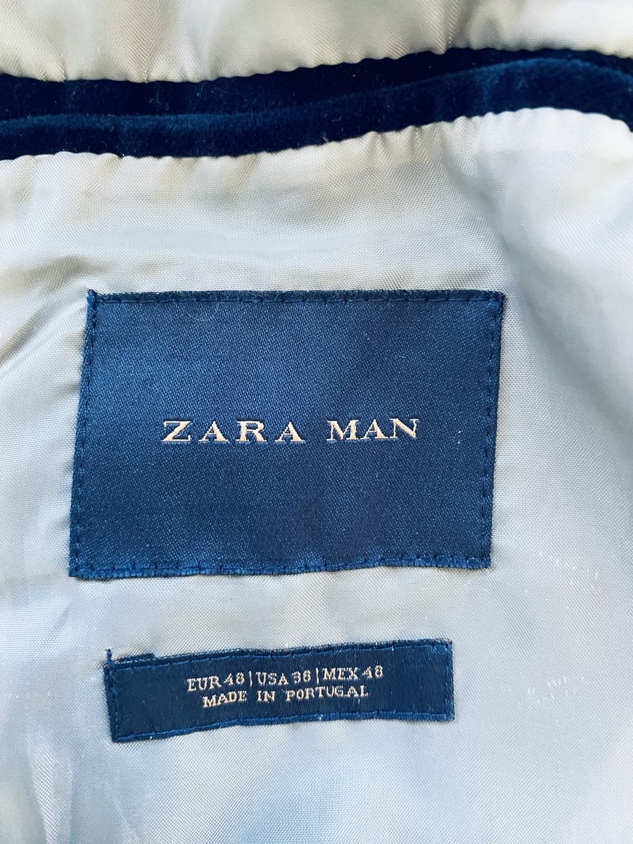 Zara Giacche: ZARA MAN BLAZER VELOURS GRÖSSE 48 – Usato da Malters venduto da Kuettel1 2