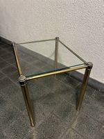 Beistelltisch Metall/Glas gratis zum abholen