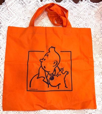 Sac Tintin et Milou - Hergé -40 X 40 cm