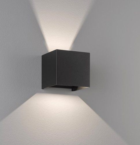Lampade: Fischer & Honsel Function Wandleuchte, LED schwarz matt – Nuovo e nell'imballaggio originale da Zumikon venduto da Ssi01
