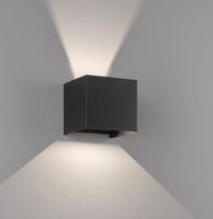 Fischer & Honsel Function Wandleuchte, LED schwarz matt