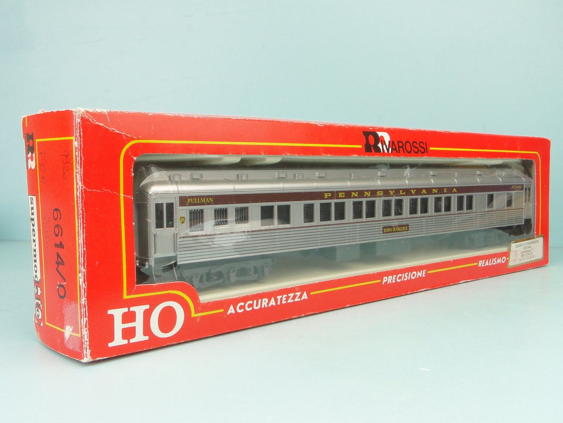 Rivarossi Modelleisenbahnen: Rivarossi H0 6614 Pennsylvania Pullman – Gebraucht aus Bülach von cann11 6