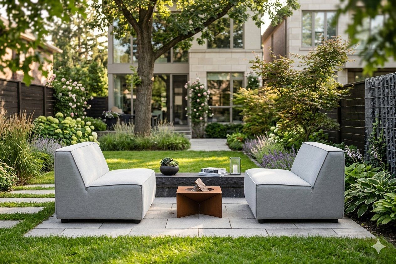 Divani: 2 Modulo Sunbrella Loungesessel hellgrau neu u originalverp – Nuovo e nell'imballaggio originale da Fehraltorf venduto da gartenlounge_ch