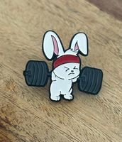 Pin Hase Gewichtheben