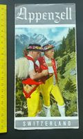 Appenzell, Säntisbahn/Prospekt Vintage 1960er Jahre