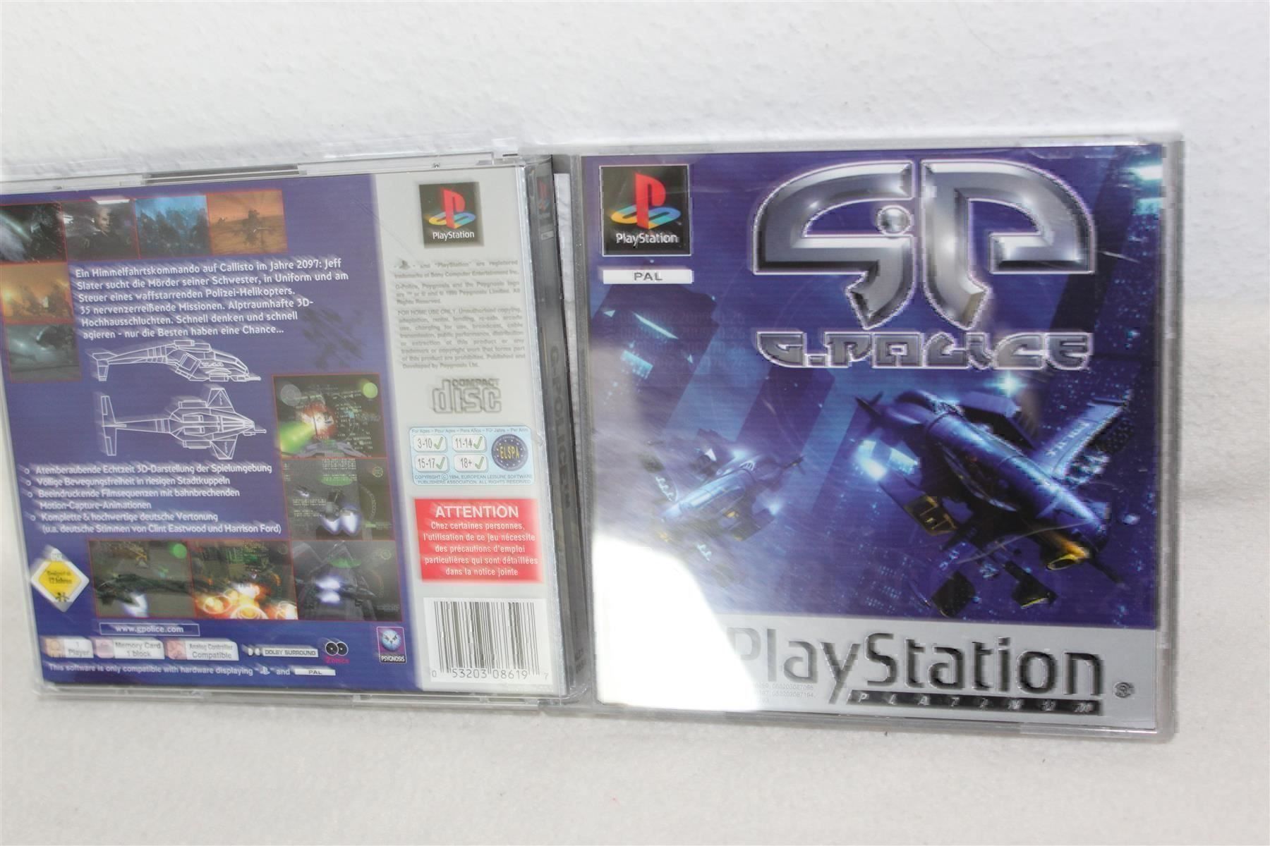 Sony Giochi: G-Police – Usato da Reinach BL venduto da Haexli_46