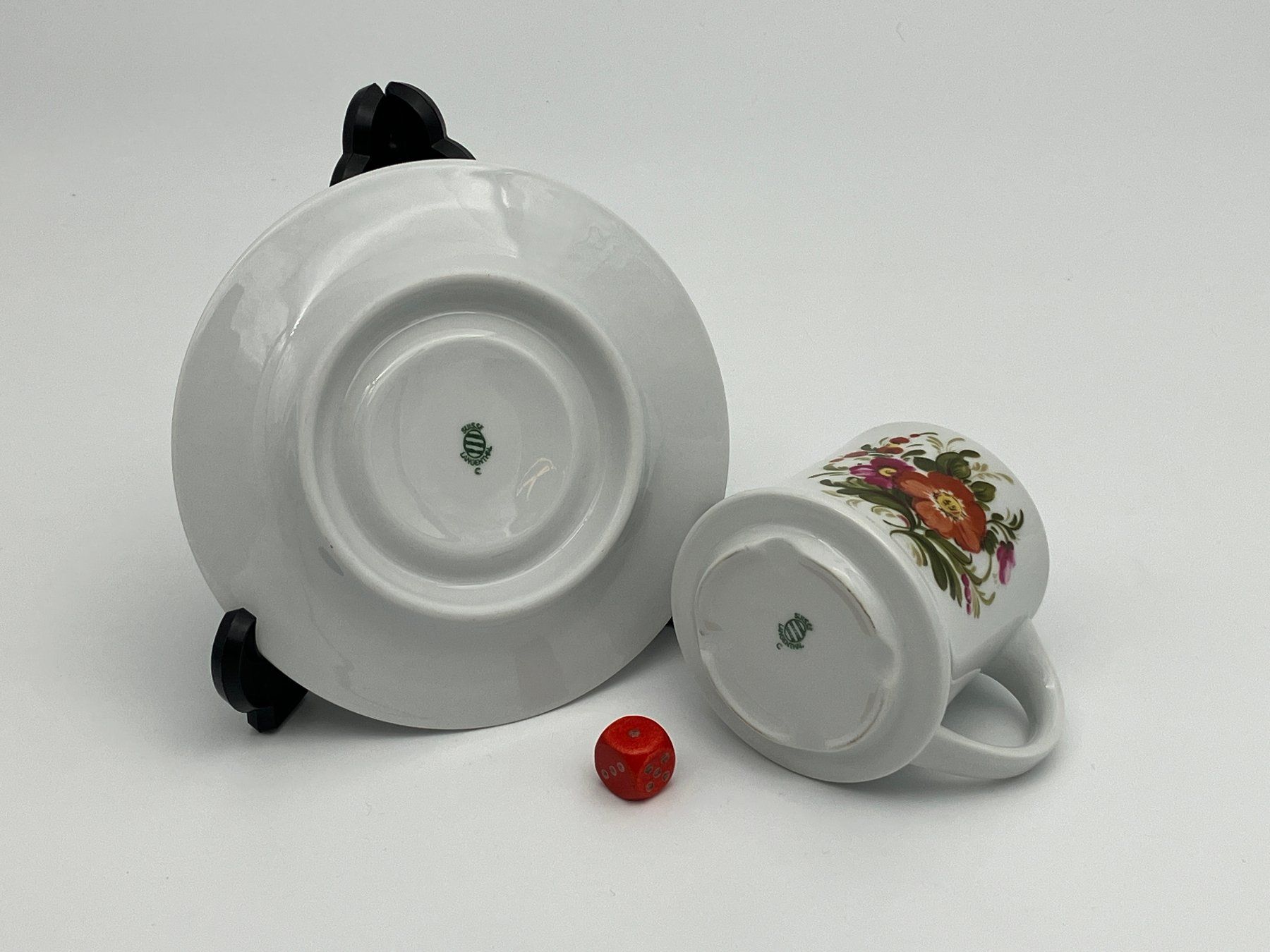 Tazze: Langenthaler Kaffeetassen Set, Blumen 1983 – Usato da Uttigen venduto da I_like 3