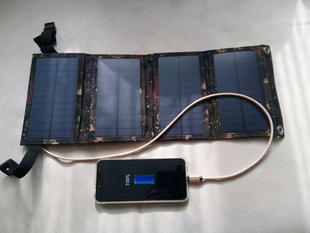 Dispositivi a energia solare: Solarpanel faltbar – Nuovo (secondo la descrizione) da Zürich venduto da makimakimak 5